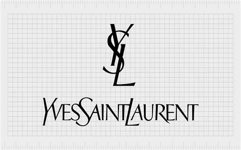 ysl symbol copy and paste|YSL logo evolution.